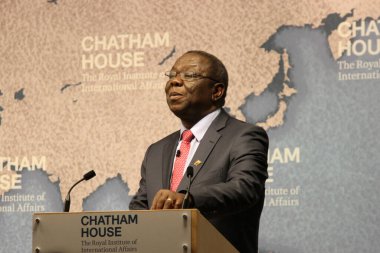 Zimbabve 'nin eski başbakanı ve Demokratik Değişim Hareketi lideri Morgan Tsvangirai, 25 Temmuz 2014 Cuma günü Londra' daki Chatham House beyin takımında bir konuşma yaptı.