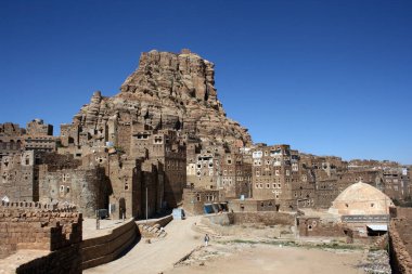 Thula köyü, Sanaa, Yemen 'in kuzeybatısı.