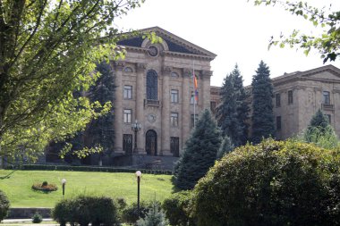 Erivan, Ermenistan 'daki Ulusal Meclis (parlamento) binası