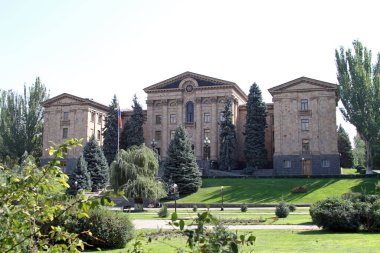 Erivan, Ermenistan 'daki Ulusal Meclis (parlamento) binası