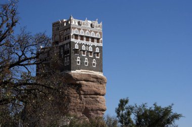 15 Kasım 2008 'de Yemen, Wadi Dhar' daki imam sarayı