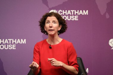 İngiltere Kalkınma Bakanı Anneliese Dodds, 17 Ekim 2024 'te Chatham House' da İşçi Partisi hükümetlerinin kalkınma öncelikleri hakkında konuştu.