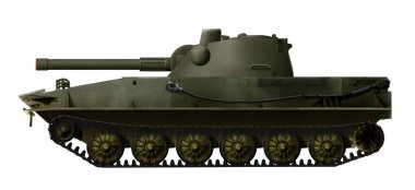 PT-76 Nona (PT-76 tabanlı otomatik 120 mm havan topu kavramı)