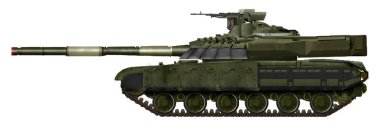 T-64-120 BM (T-64 tankının modernizasyonunun bir çeşidi, 120 mm top ve otomatik yükleyici ile yeni bir taret kurulumu)
