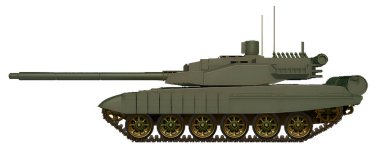 T-21 kulesi ve 120 mm 'lik silahı olan T-72-T21' e dayalı MBT varyantı.