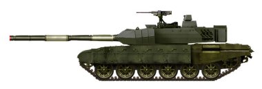 T-72M2 MBT (T-72M1 tankının modernizasyonunun bir versiyonu ve Arjun MBT 'den yeni bir kule ve 120 mm' lik yumuşak delikli silah)