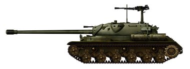 M10 Wolverine gövdesine dayanan alternatif bir tank. Panzer IV J 'den bir kule ve Kara Prens' ten 17 poundluk bir silah.