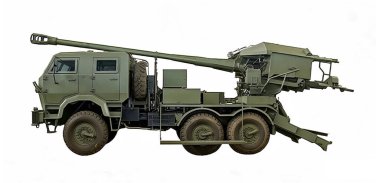 H-155 SPH (Bosna-Hersek 'te geliştirilen tekerlekli 155 mm' lik otomatik silahın prototipi)