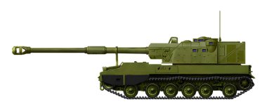 PLZ-T6 SPH (Güney Afrika 155mm 'lik bir konsept PLZ-05 şasesi ve G6 Rhino' dan bir kuleye dayanan otomatik iticili howitzer izledi.)