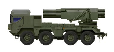 MLR-220 MAN (MLRS concept based on a MAN 8x8 truck, using a 220mm rocket launcher)