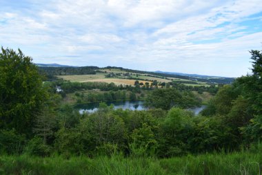 Totenmaar 'ın Eifel' deki manzarası