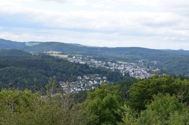 Eifel 'deki küçük Daun kasabası