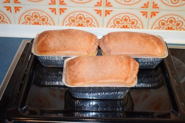 Fleischkaese hala sıcak.