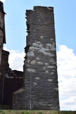 Church Bleidenberg, ruin tower clipart