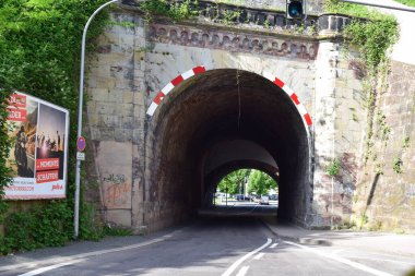 Saarbruecken şehrinde yol