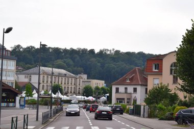 Saint Avold, Fransa 'da şehir caddesi