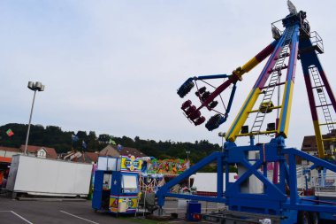 Saint Avold 'daki lunapark.