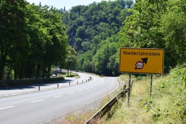 Lahnstein 'e yol işareti