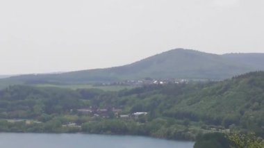 Laacher, Eifel 'de bak.