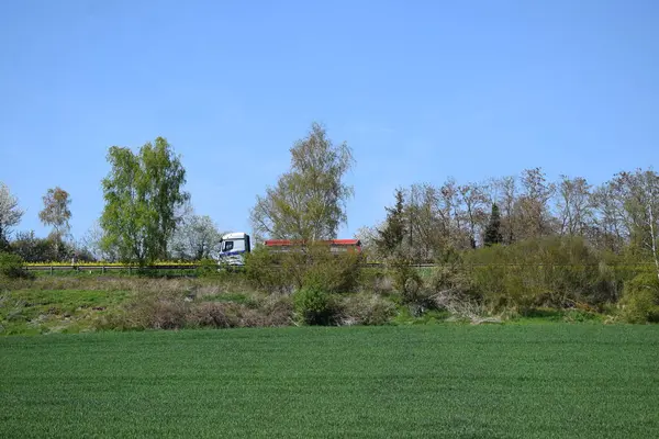 stock image beautiful view of the countryside in spring