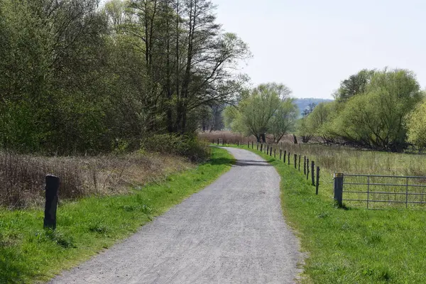 stock image a dirt road in rural Germany