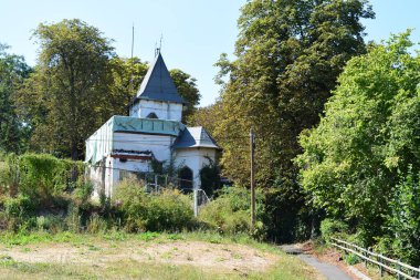 Andernach 'ın üstündeki yaşlı Krahnenburg