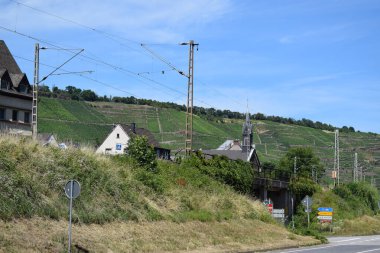 view on Winningen at the Mosel