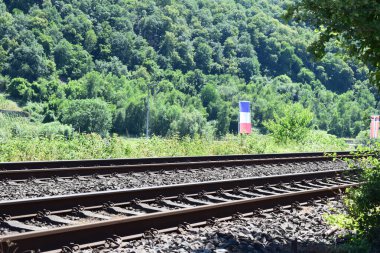 Mosel Vadisi 'ndeki güzel yol