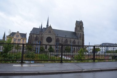 Sarrebruecken, Almanya 'daki eski kilise.