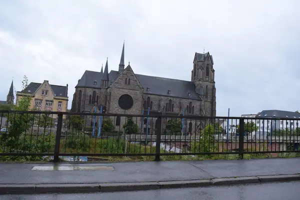 Sarrebruecken, Almanya 'daki eski kilise.