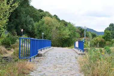 bridge across an old Rhine part clipart