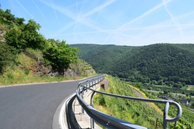 Mosel 'den Eifel' e dağ yolu