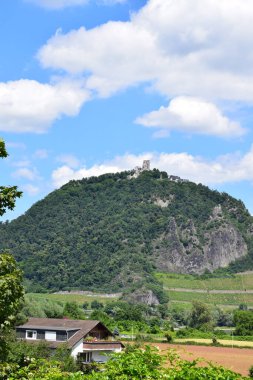 Drachenfels Dağı 'nın manzarası