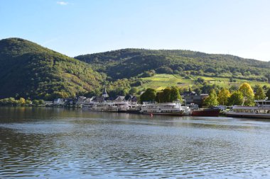 beautiful view of Briedern an der Mosel clipart