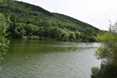 Mosel nehri ve güney dağları