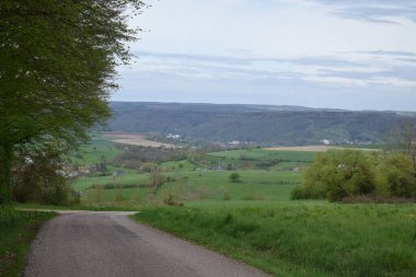 Kırsal kesimdeki tarımın manzarası