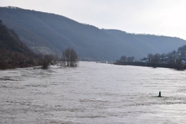 Lehmen yakınlarında kışın sel baskını