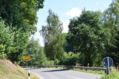 Eifel 'de güzel bir yol