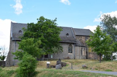 the old church Bleidenberg clipart