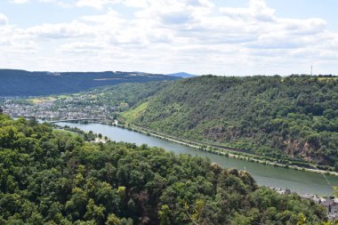 Almanya 'daki Mosel Nehri