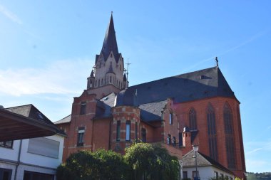 church of st. martin, Oberwesel clipart