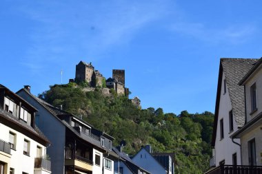 Ren Vadisi 'ndeki Oberwesel Kalesi