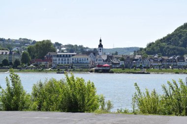 Ren 'de Breisig' in kötü manzarası