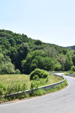 Dağların güzel manzarası