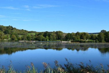 Yazın göl ve göl.