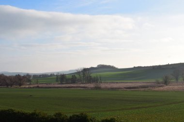 Kırsal kesimde manzara