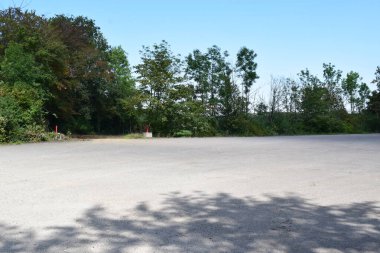 Fransa 'da çakıllı park yeri