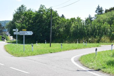 Kuzey Fransa 'da yol işareti