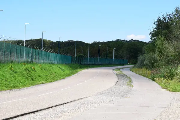 Fransa 'nın kırsal kesiminde yol