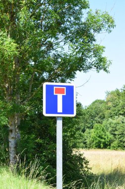 Fransa 'da çıkmaz yol işareti